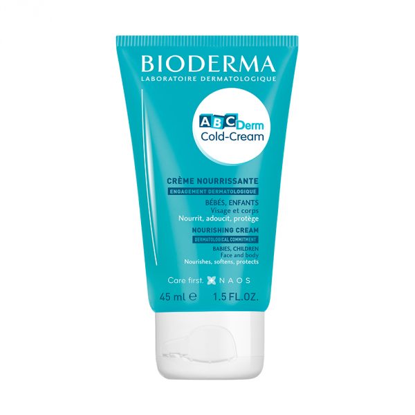 3701129801345 Bioderma ABCDerm Cold-Cream Crème Visage et Corps 45ml