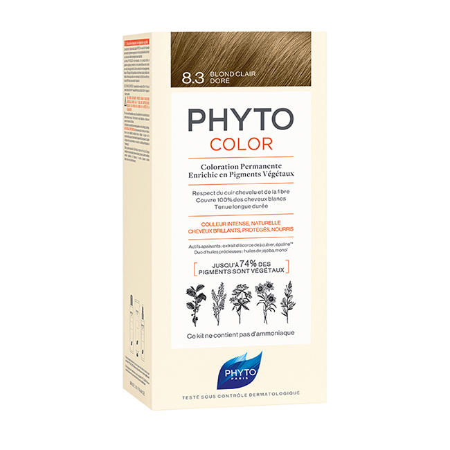 PHYTOCOLOR 8.3 Blond Clair Dor