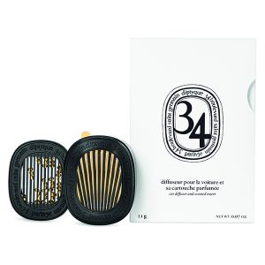 DIPTYQUE Parfumed Car Diffuser with 34 BLVD