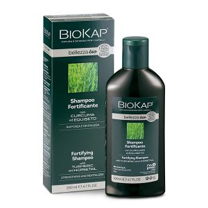 BioKap šampon za jačanje i revitaliziranje kose, sa kurkumom i rastavićem, 200 ml